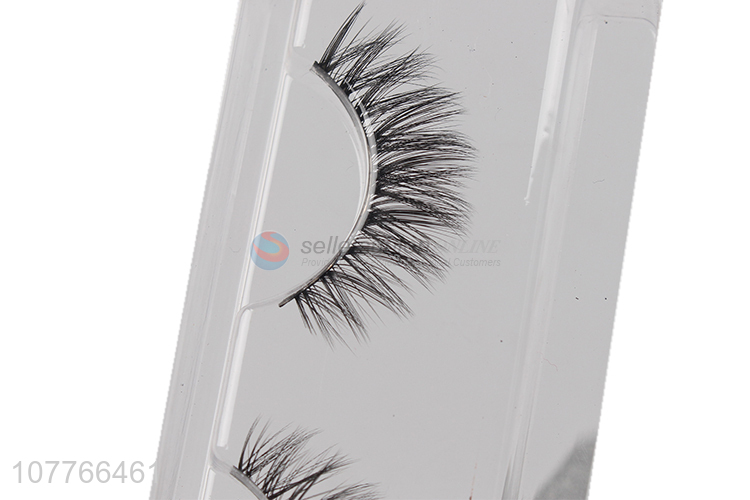 Spot wholesale 5D false eyelashes display box black false eyelashes