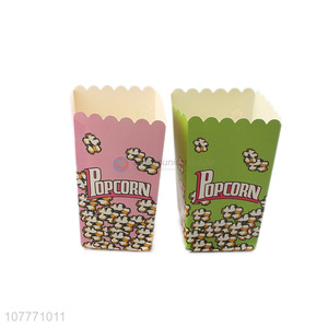 Printed food packaging box popcorn <em>cup</em> bucket