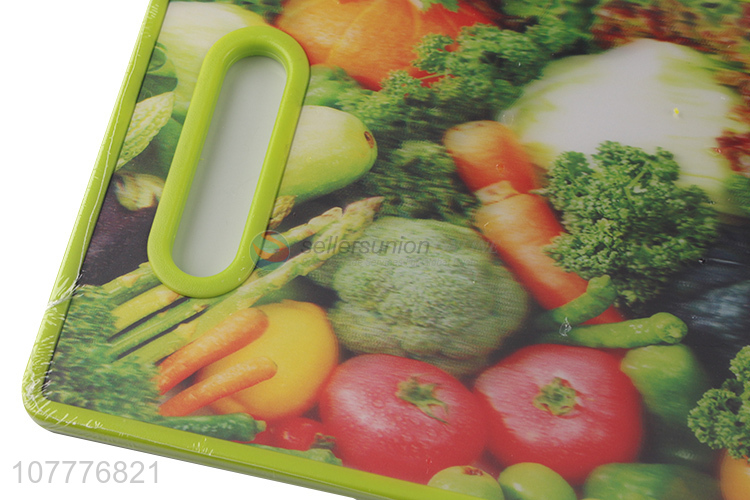 Wholesale multifunction rectangular plastic cutting board