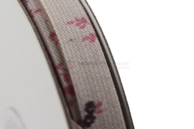 Most popular 10mm flower pattern grosgrain ribbon garment ribbon