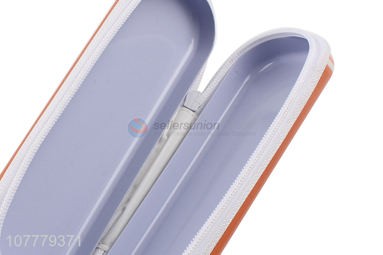 New Design Tinplate Pencil Case Pencil Box With Zipper