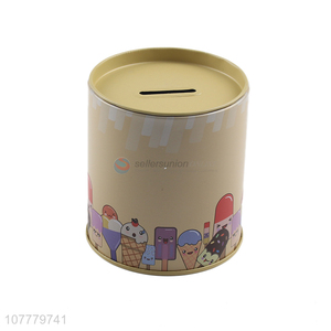 Cartoon Printing Ice Cream Pattern Money Box Fashion Gift