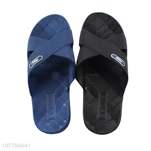 High quality non-slip bathroom waterproof slippers for men