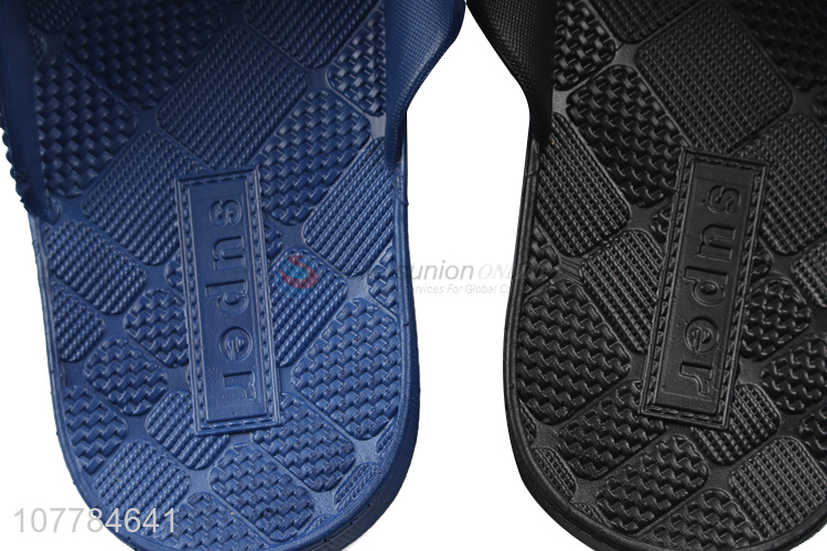 High quality non-slip bathroom waterproof slippers for men