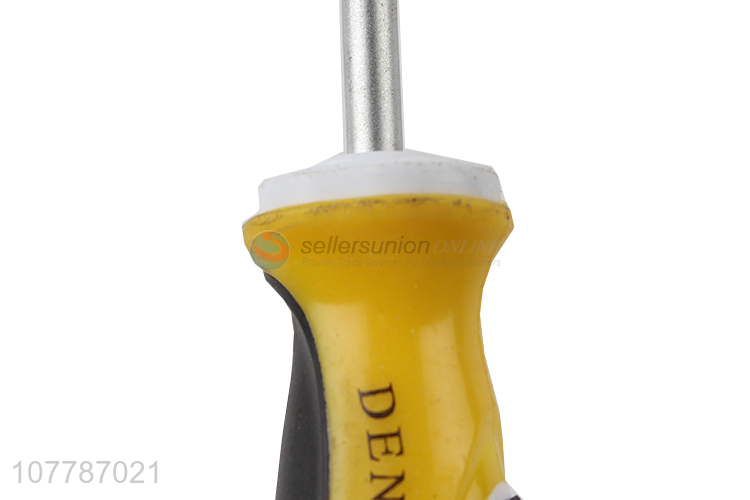 New design soft rubber handle screwdriver tools