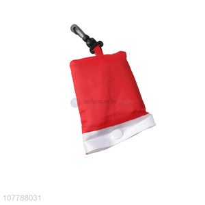 Simple design red heavy duty shopping bag with top quality