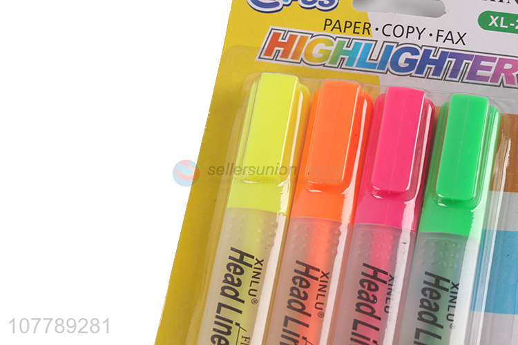 High quality student highlighter hand account markers