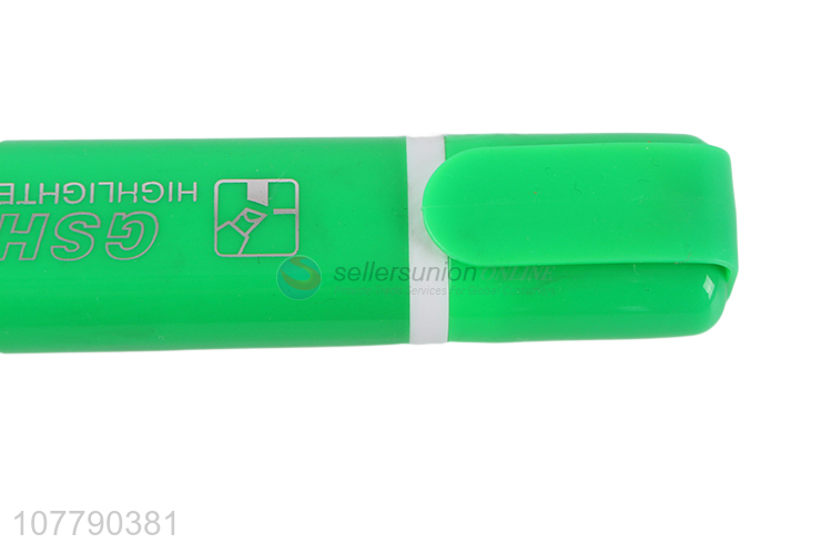 Wholesale Fluorescent Pen Colorful Highlight Marker Pen