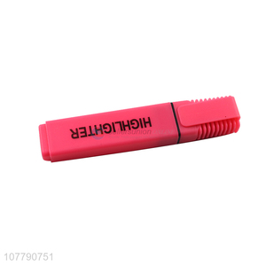 Wholesale safety fluorescent color highlighter colorful marker pen