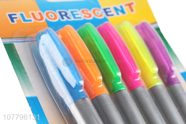 Wholesale Hand Account Marker Pen Multicolor Painting Highlighter Pen