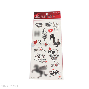 Factory supply eco-friendly temporary tattoo sticker