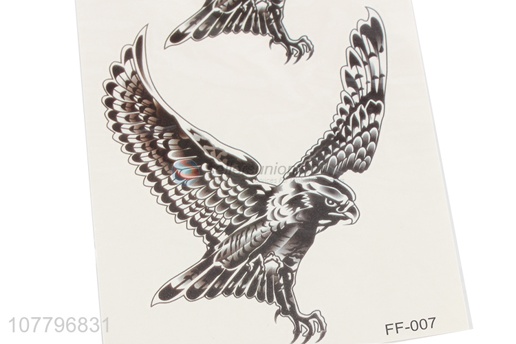 New product eagle pattern waterproof tattoo sticker