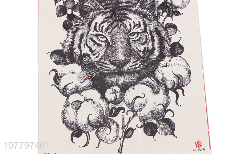 Hot product tiger pattern body temporary tattoo stickers