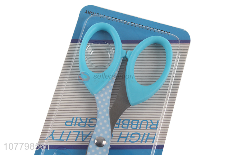 Factory supply blue scissors with high quality