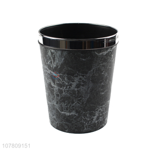 China wholesale dark style household waste bin trash can