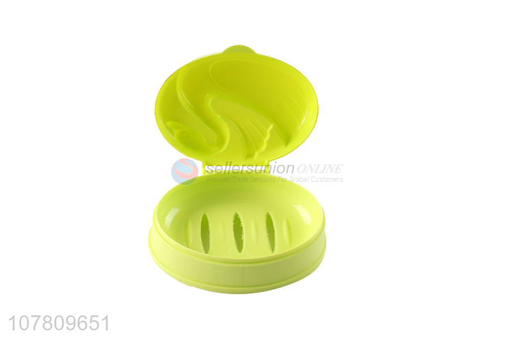 Hot Selling Plastic Soap Box Fashion Bathroom Soap Holder