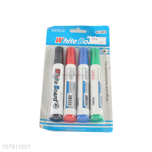 Wholesale non-toxic multicolor dy erase whiteboard marker pen