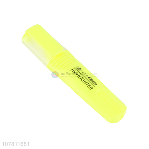 New Arrival Plastic Highlighter Pen Fluorescent Pen