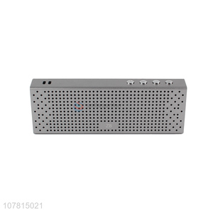 Good quality silver portable compact wireless speaker