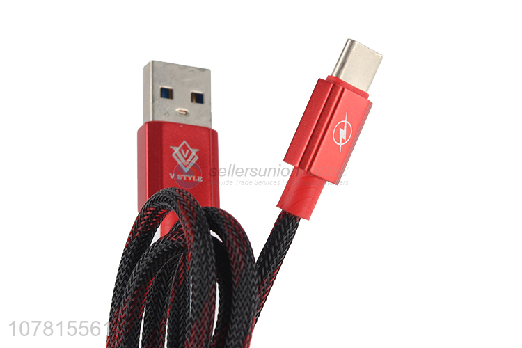 Factory direct sale imitation nylon rope TPC data cable