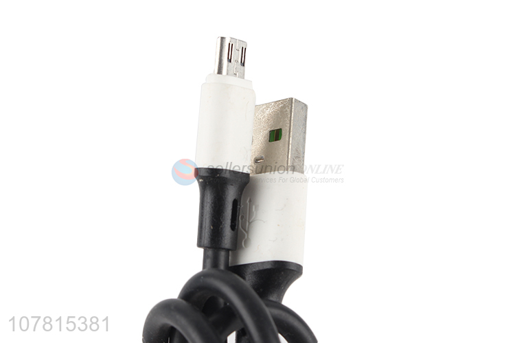 Factory direct sale black universal Android phone data cable