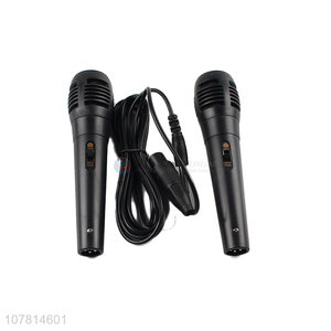 High quality black microphone wired activity microphone