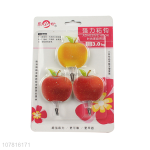 New Design Fruit Shape Adhesive Hook For Household