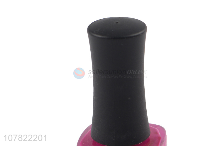 High quality rose red 20ml women nail polish