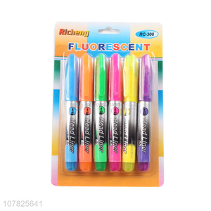 Hot sale color highlighter pen set for children