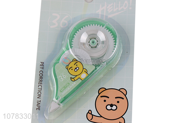 Creative cartoon design student correction tape learning stationery