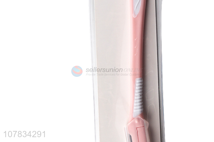 Factory Direct Sale Non-Slip Handle Eyebrow Razor