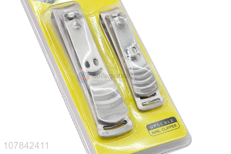 Customized durable stainless steel nail clipper set beauty tools