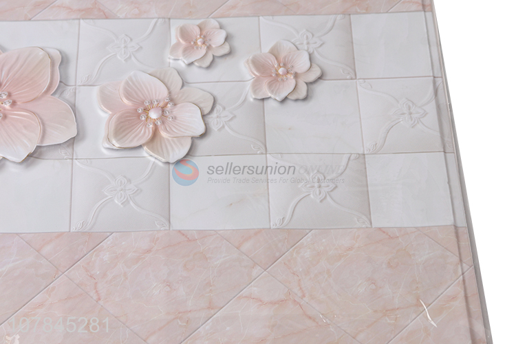 Good price creative design 3d flower wall stickers for sale