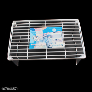 China Yiwu wholesale white drain rack kitchen storage rack