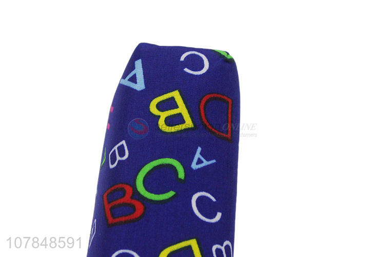 New arrival letter pattern portable pencil case for students