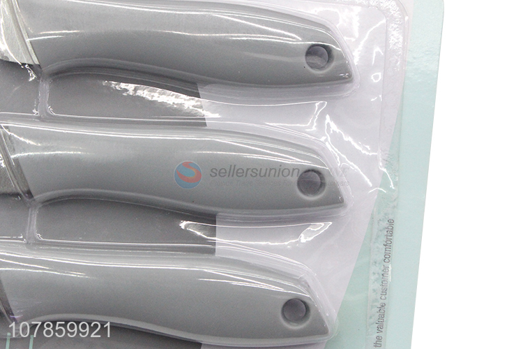 Factory wholesale stainless steel universal fruit knife three-piece set