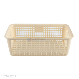 New arrival rectangular multi-use plastic storage box with handles