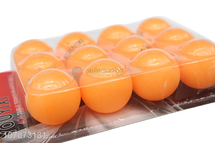 Factory supply 12pieces table tennis pingpong balls for match