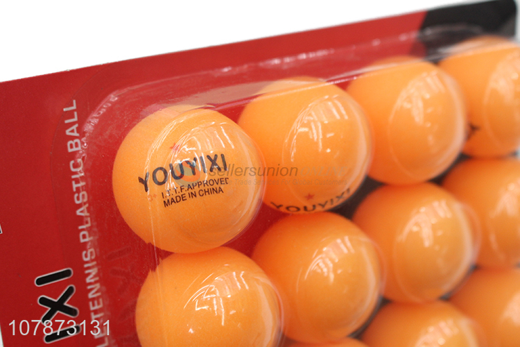 Factory supply 12pieces table tennis pingpong balls for match