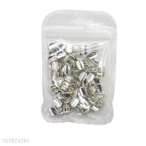 China Export Silver Nail Art Sticker Diamond DIY Decoration