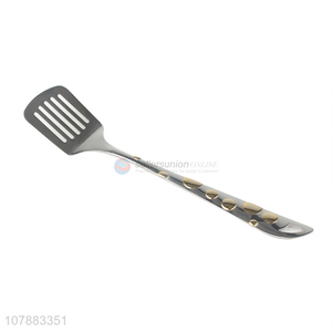 New arrival kitchen stainless steel non-stick slotted spatula