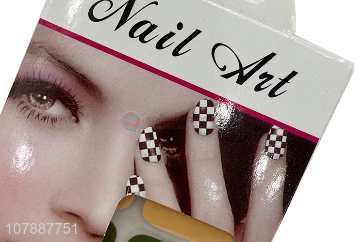 China factory personalized nail polish strips for spring and summer