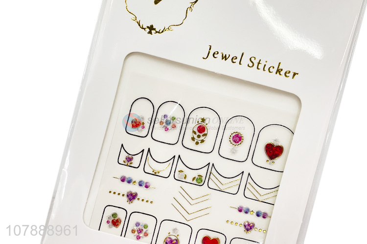 Cool Design Nail Art Stickers Fashion Jewelry Nail Decals