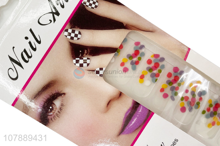 Best Selling Full Cover Nail Stickers Nail Wrap Art Decals