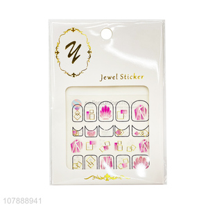 Best Quality Ladies Nail Art Jewelry Sticker Nail Decals