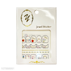 Newest Jewelry Sticker Nail Sticker Self-Adhesive Nail Decals