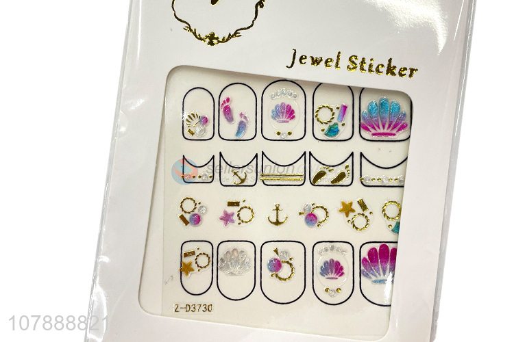 Best Selling Fashion Jewel Nail Sticker Nail Decoration Decals