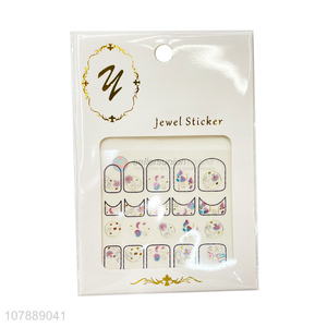 Popular Artistic Jewel Sticker Nail Decals For Nail Decoration