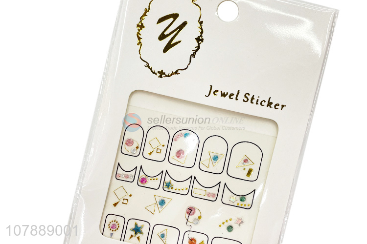 Good Quality Fashion Jewel Stickers Nail Decoration Nail Decals