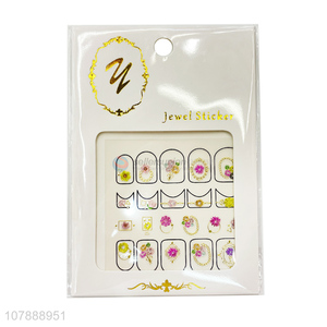 Hot Selling Nail Charms Jewelry Stickers Nail Art Decals